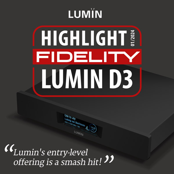 FIDELITY LUMIN D3 review