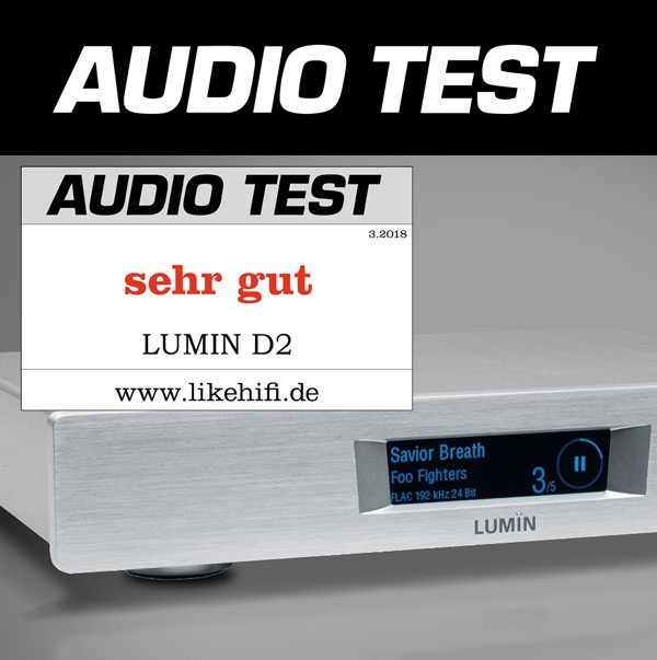Audio Test LUMIN D2 review
