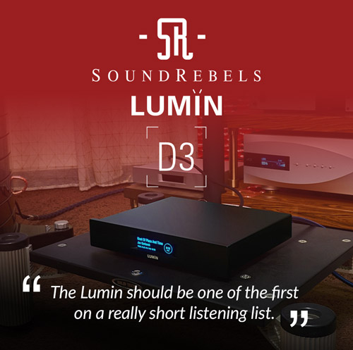 Soundrebels LUMIN D3 review