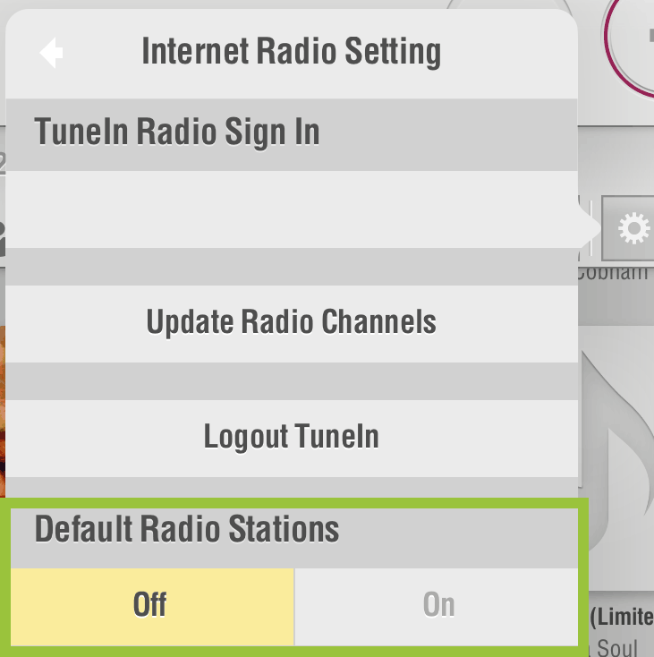 LUMIN App Internet Radio